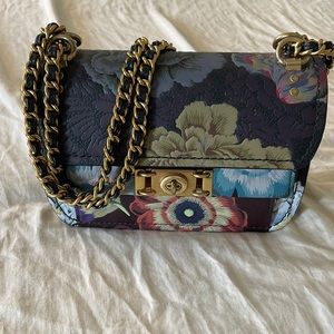 Coach x Kaffe Fassett Floral Print Troupe Crossbody